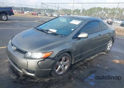 2007 Honda Civic Ex from USA, damaged, VIN 2HGFG12877H525496